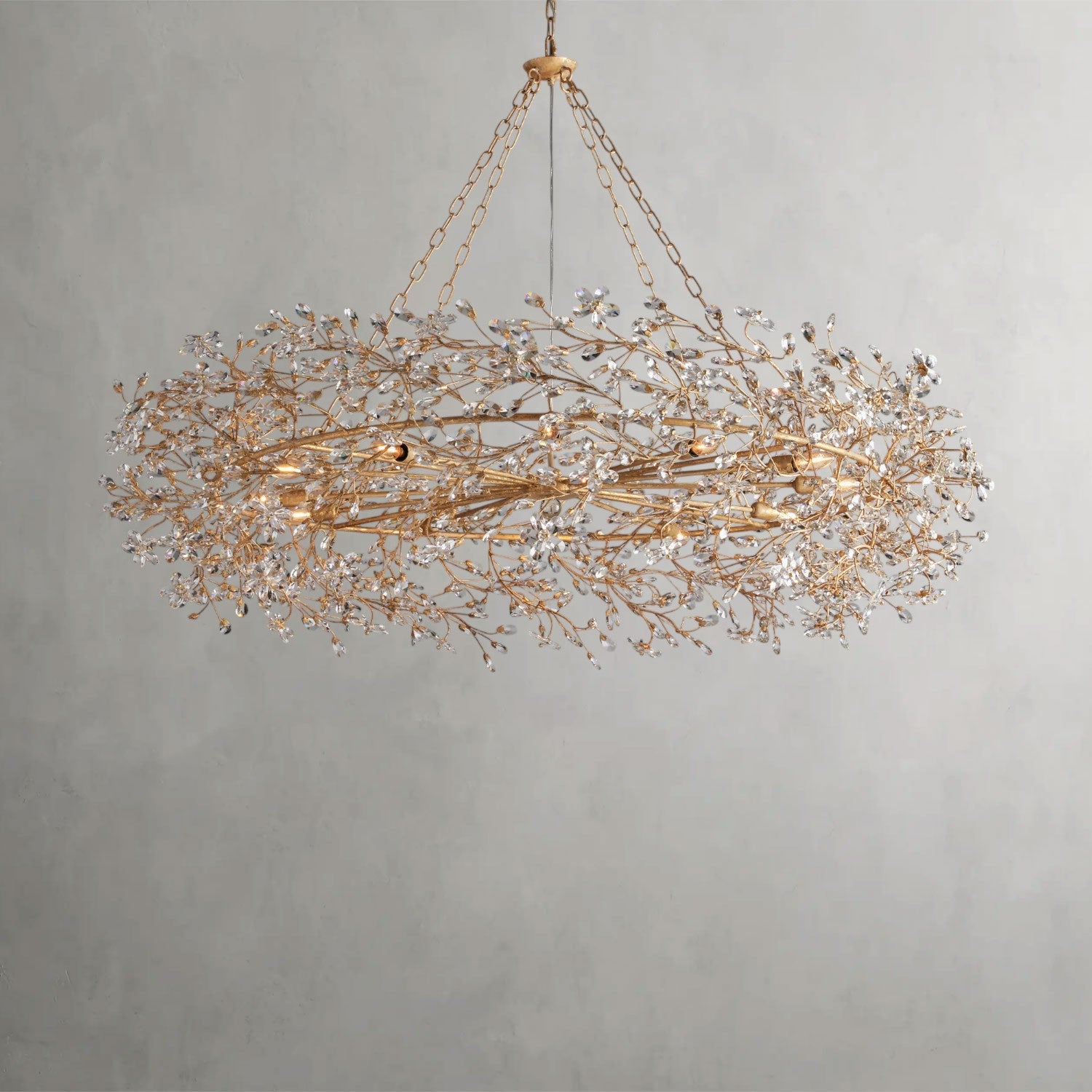 Fiore Crown Chandelier 39", 48", 60"
